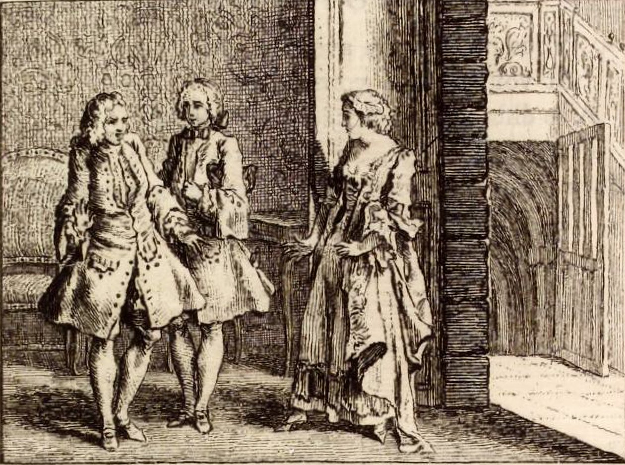 Quiproquos tekijältä Charles Nicolas Cochin