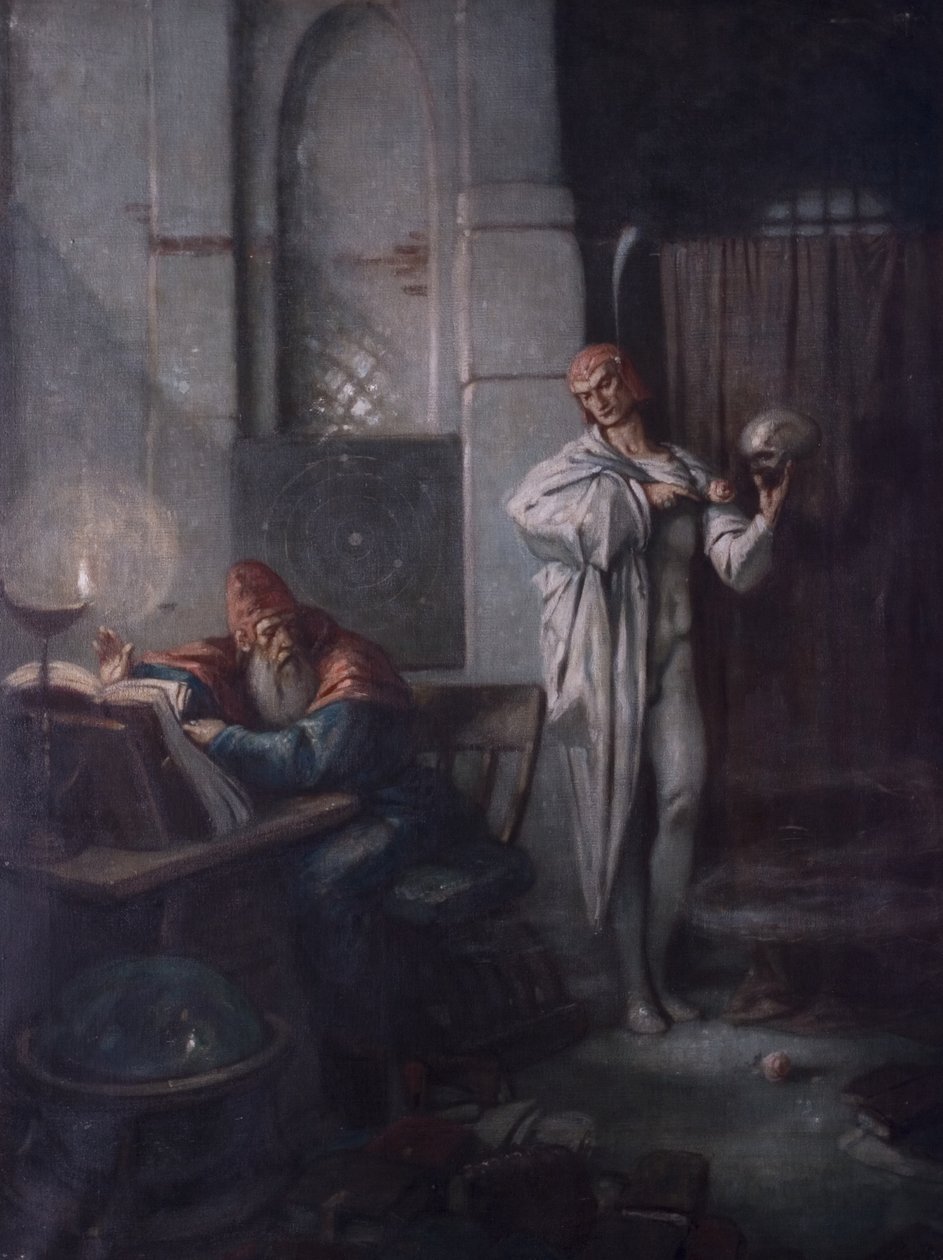 Faust ja Mefistofeles, noin 1930 tekijältä Charles Ricketts