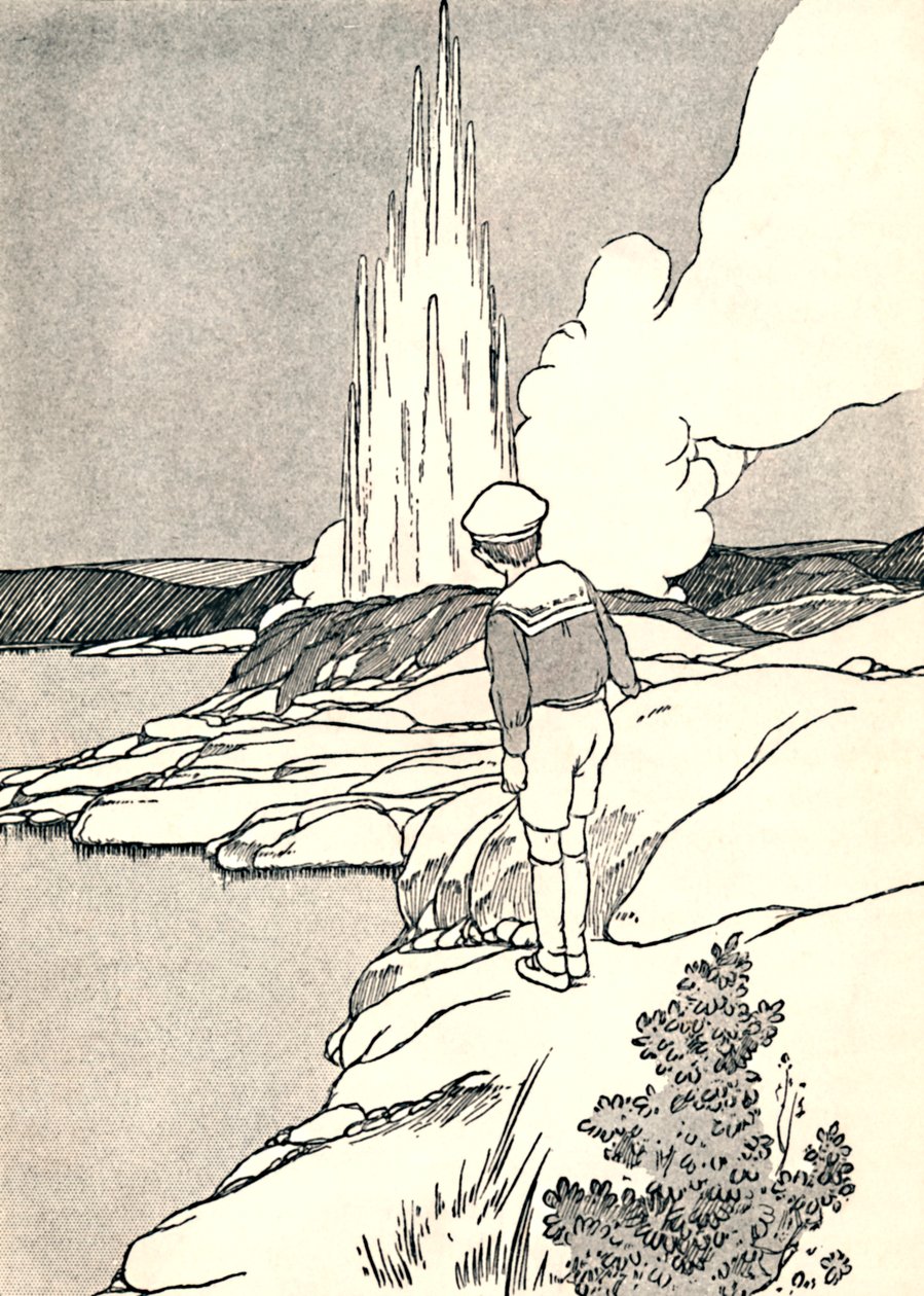 Geysir, 1912 tekijältä Charles Robinson