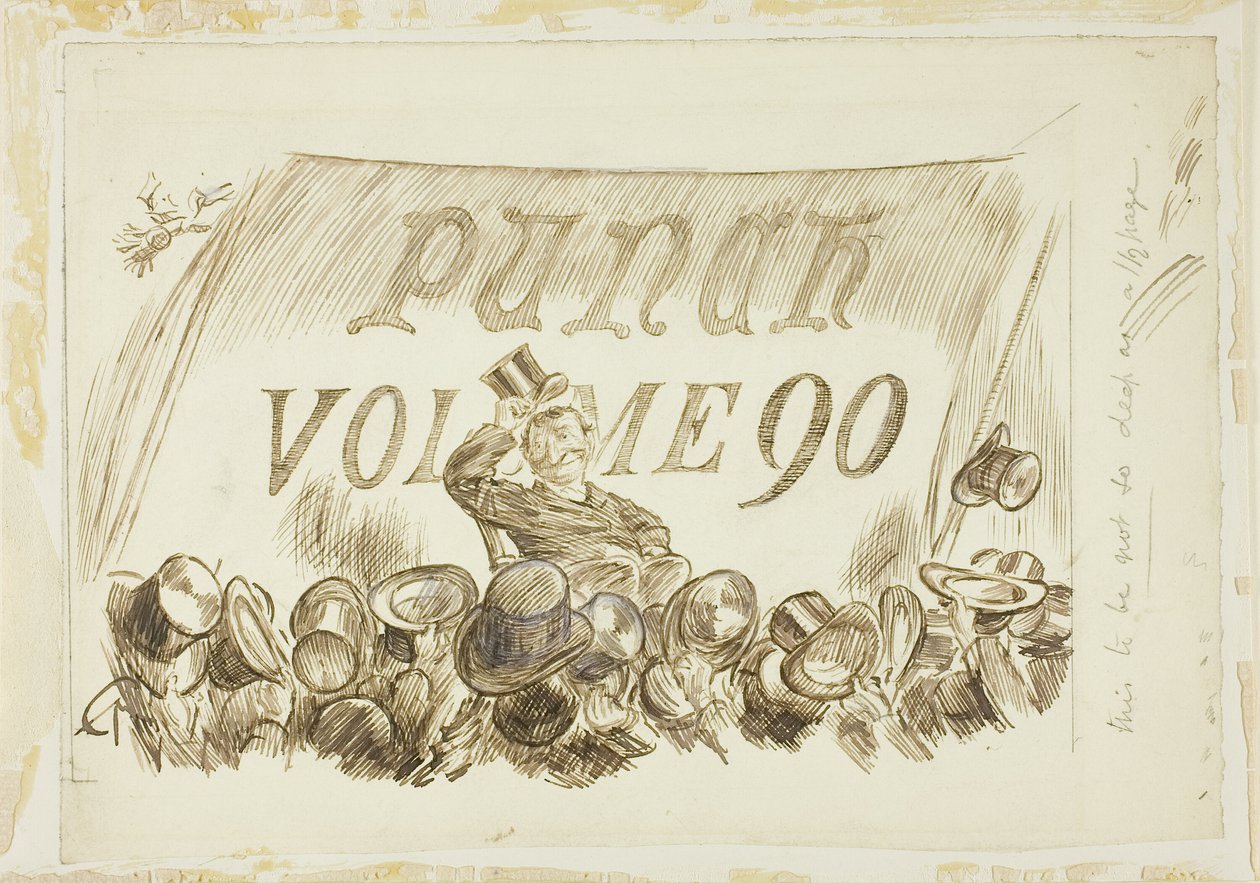 Study for Punch, osa 90 tekijältä Charles Samuel Keene