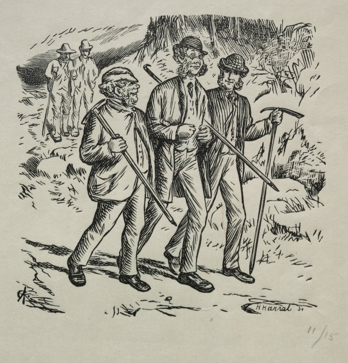 Kolme nimeä tekijältä Charles Samuel Keene