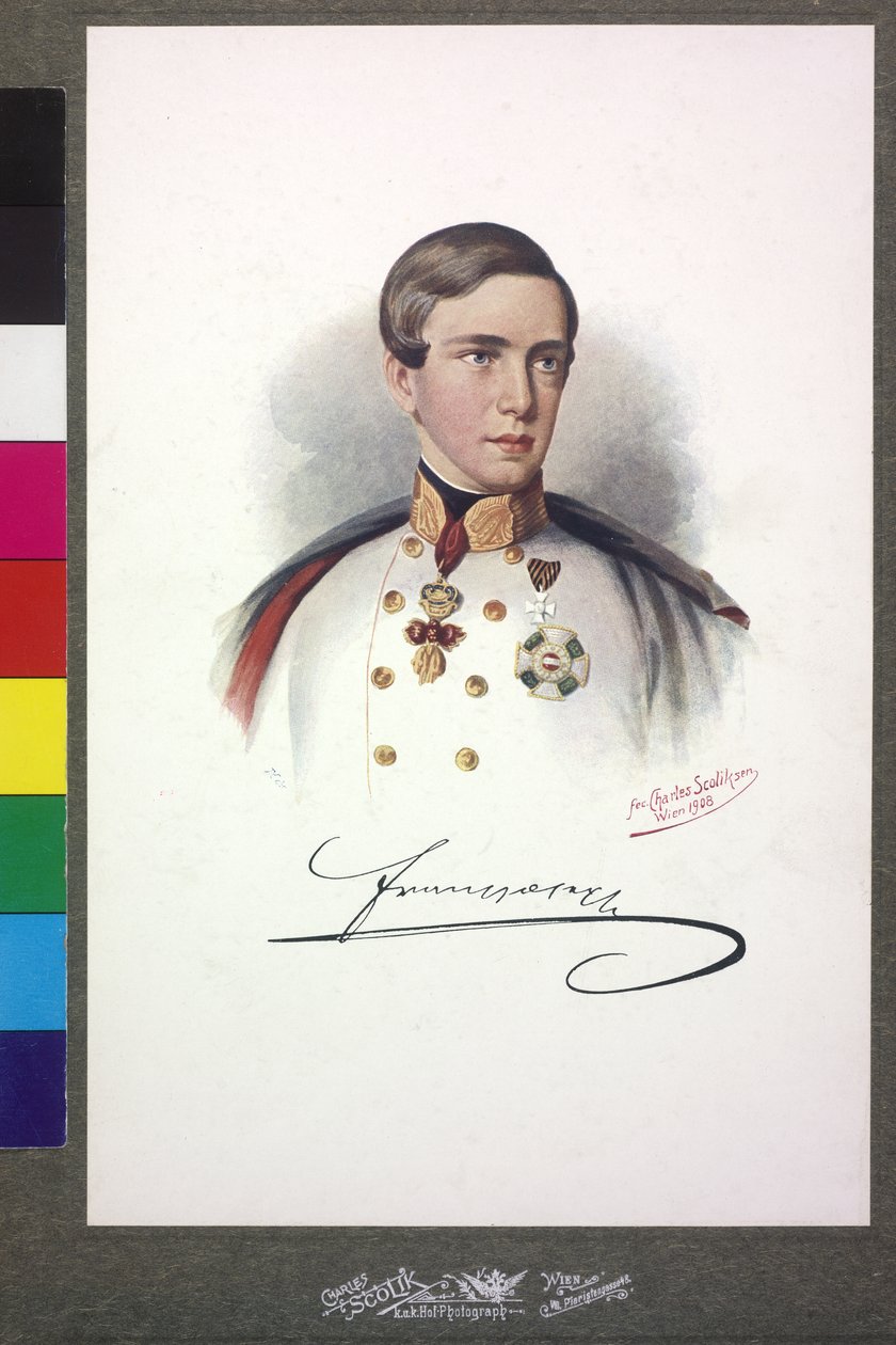 Itävallan keisari Franz Joseph I tekijältä Charles Scolik