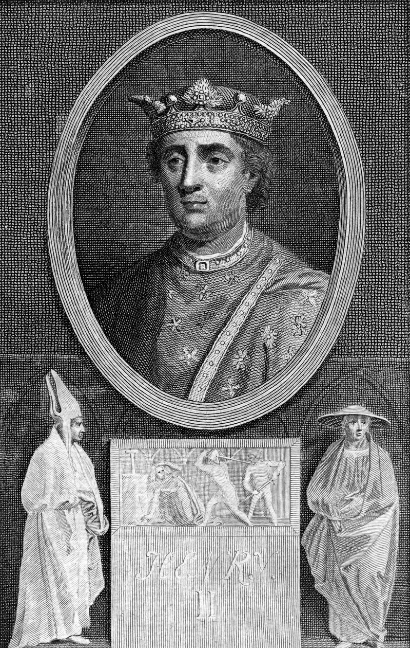 Henrik II, Englannin kuningas, 1788. tekijältä Charles Sherwin