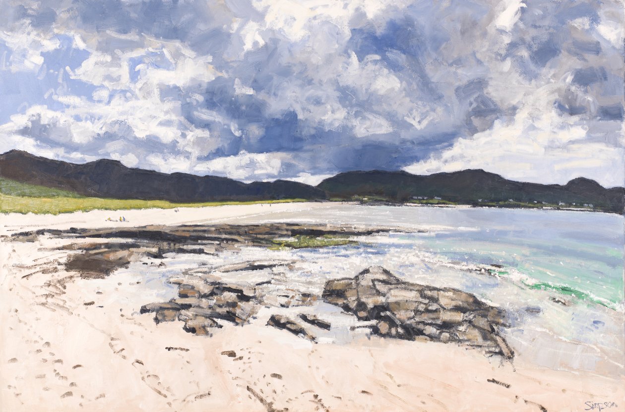 Sanna Shore, 2017 (öljyä kankaalle) tekijältä Charles Simpson