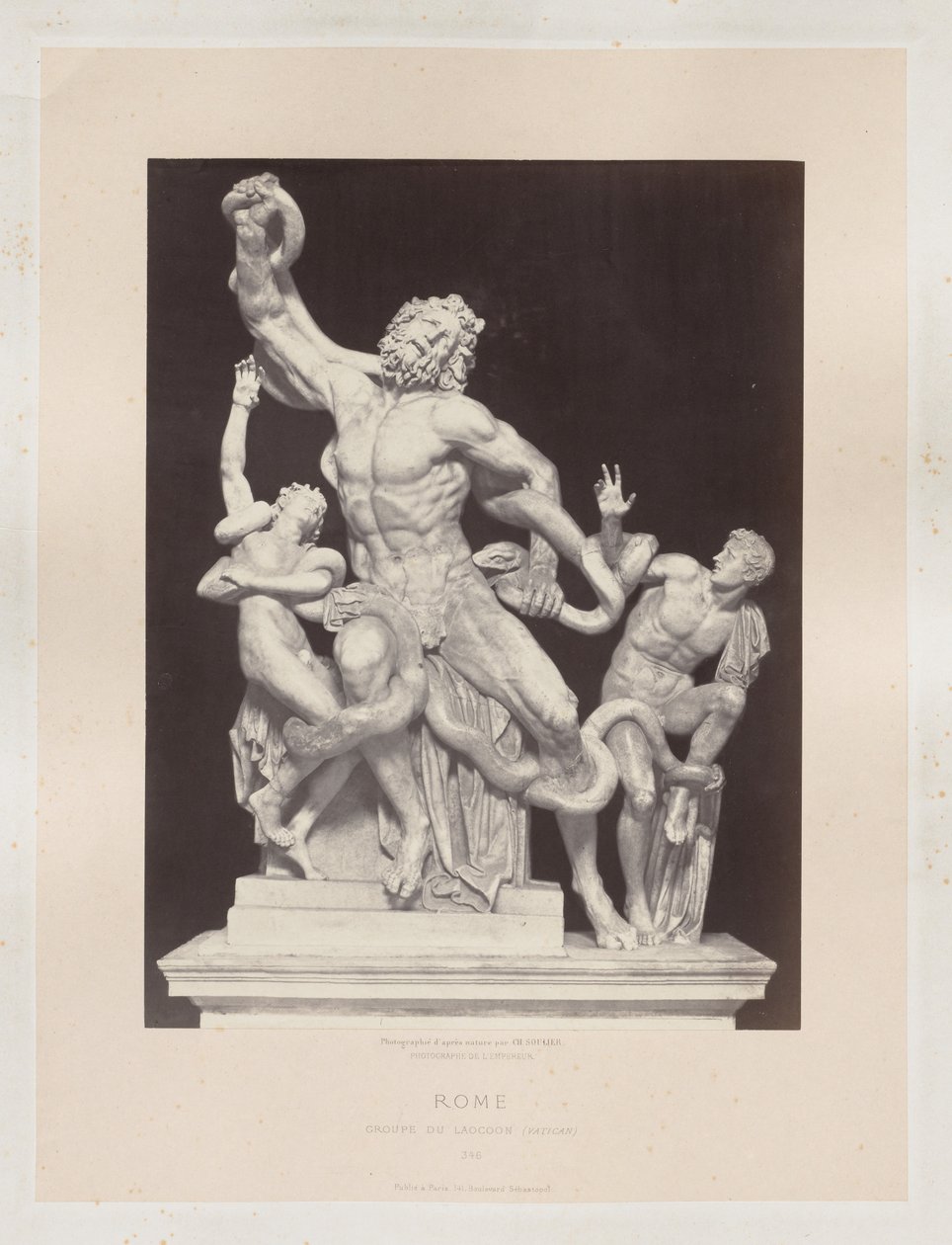 Rooma: Laocoon Group (Vatikaani). tekijältä Charles Soulier