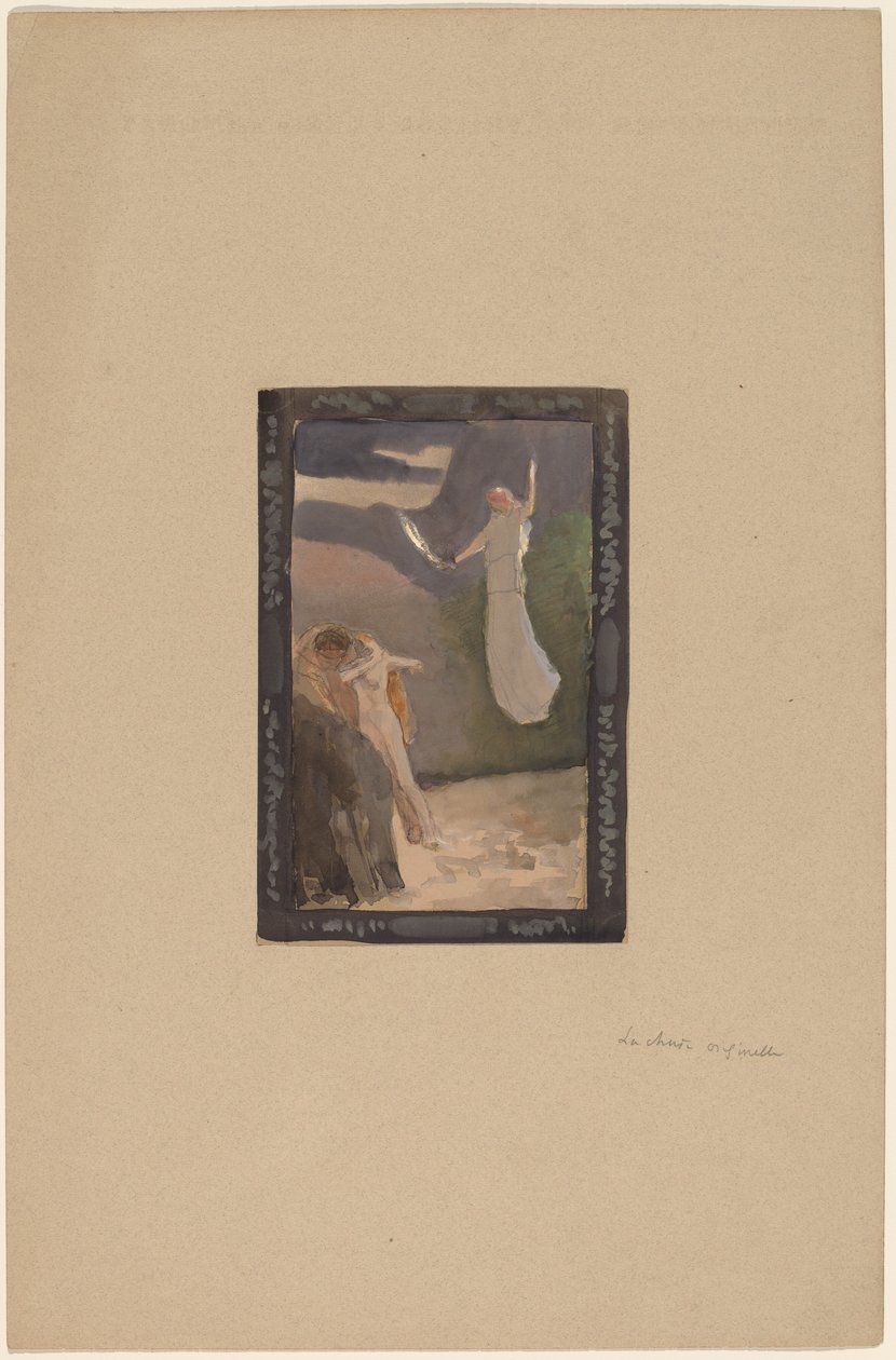 Opiskelu paneelille tekijältä Charles Sprague Pearce