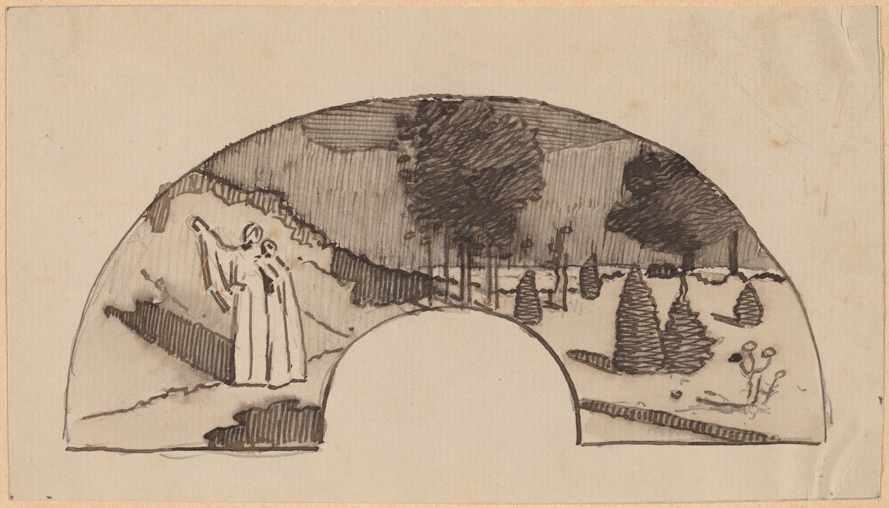 Opiskele holvikäytävälle tekijältä Charles Sprague Pearce