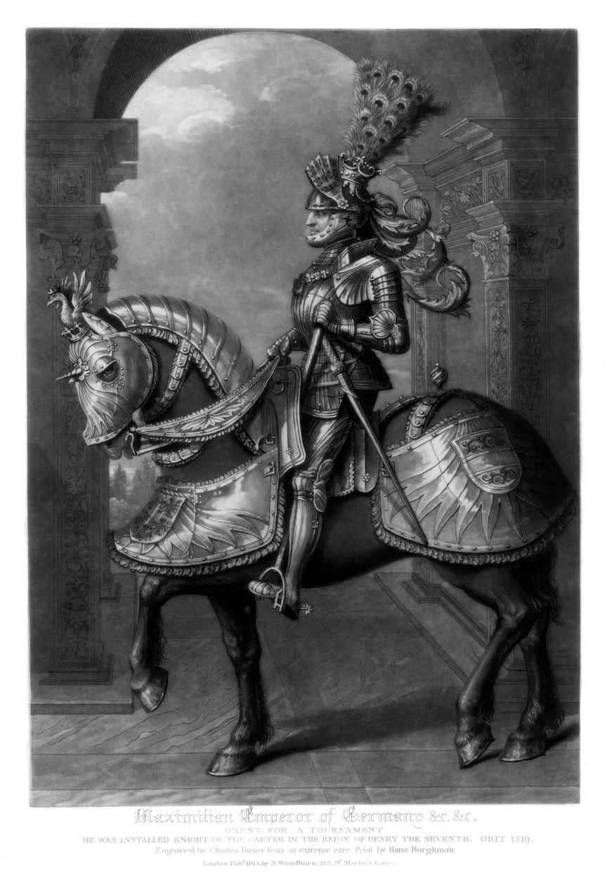 Maximilian I, Pyhän Rooman keisari, 1816. tekijältä Charles Turner