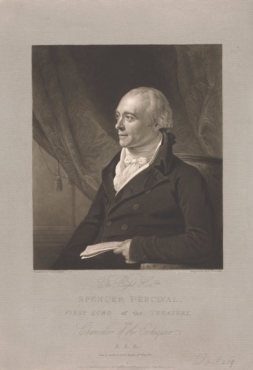 Oikea kunniakas Spencer Perceval tekijältä Charles Turner