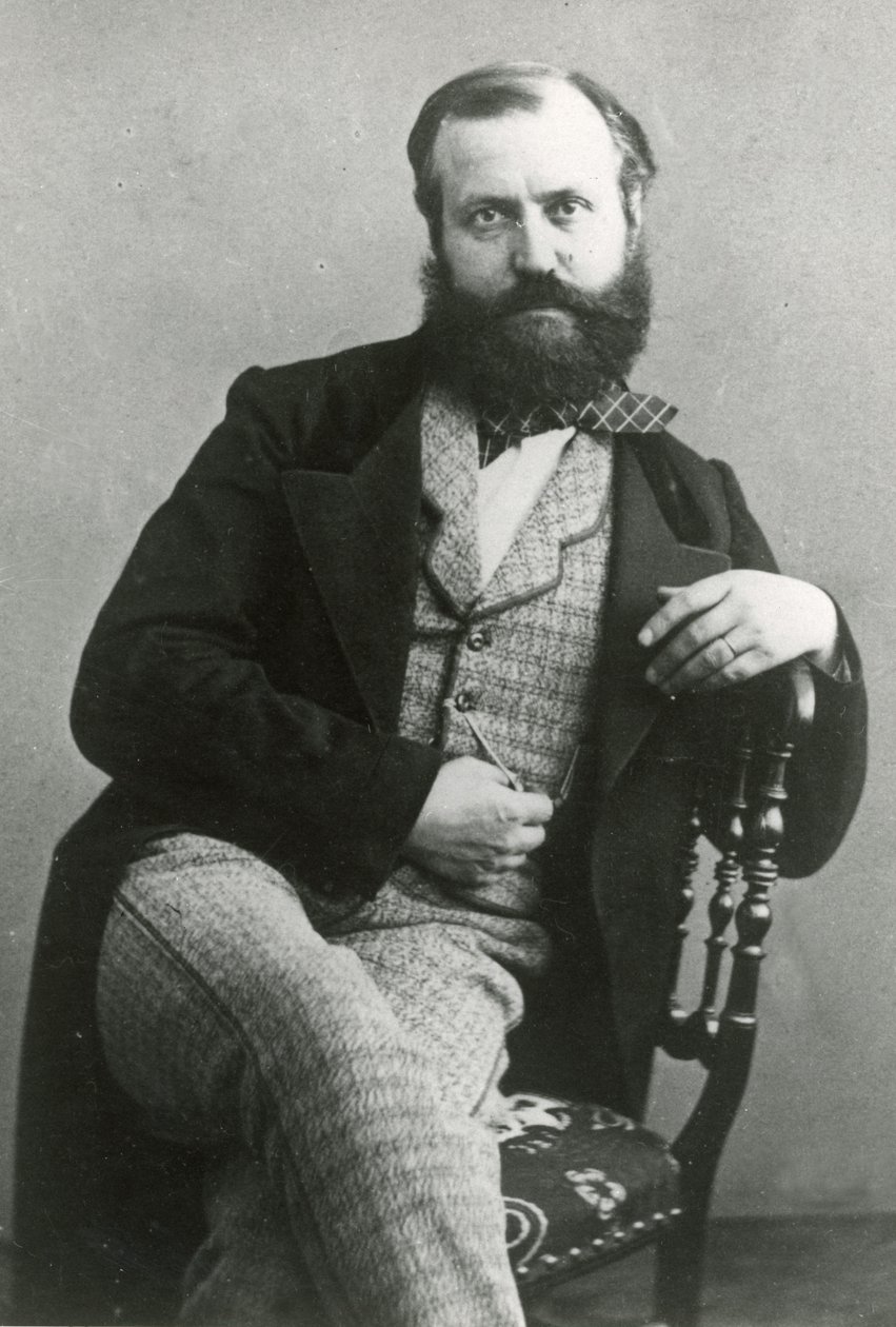 Charles Gounod (s/w-kuva) tekijältä Charlet & Jacotin