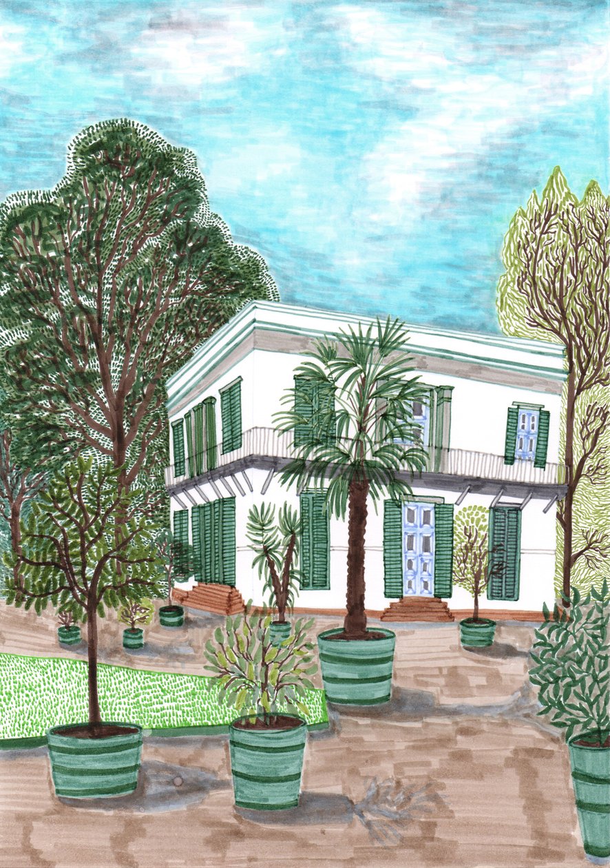 Schloss Charlottenburg, 2017 (siveltimen kynät) tekijältä Charlotte Orr