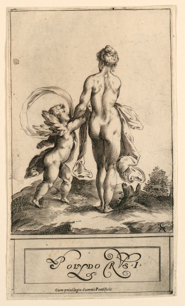Venus ja Cupid tekijältä Cherubino Alberti