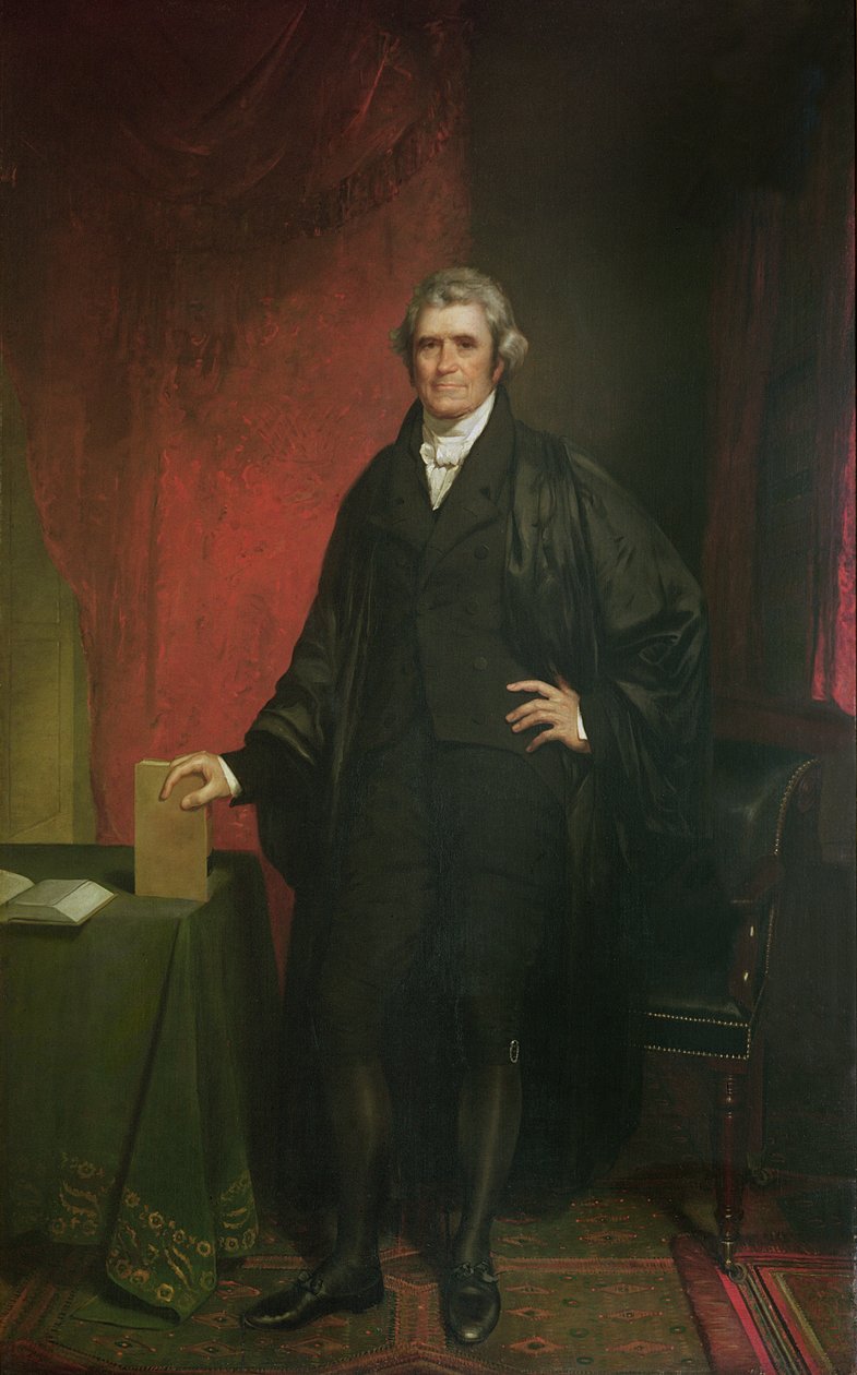Päätuomari Marshall (1755-1835) tekijältä Chester Harding
