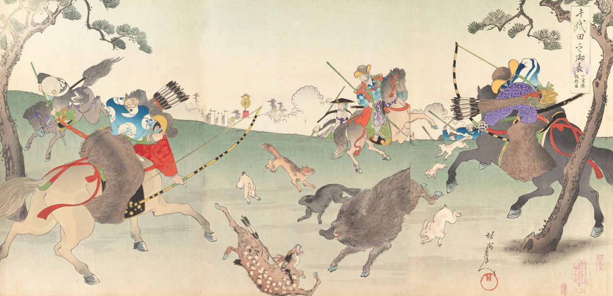 Chiyodan kemian laitos, 1897. , 1897. tekijältä Chikanobu Yoshu