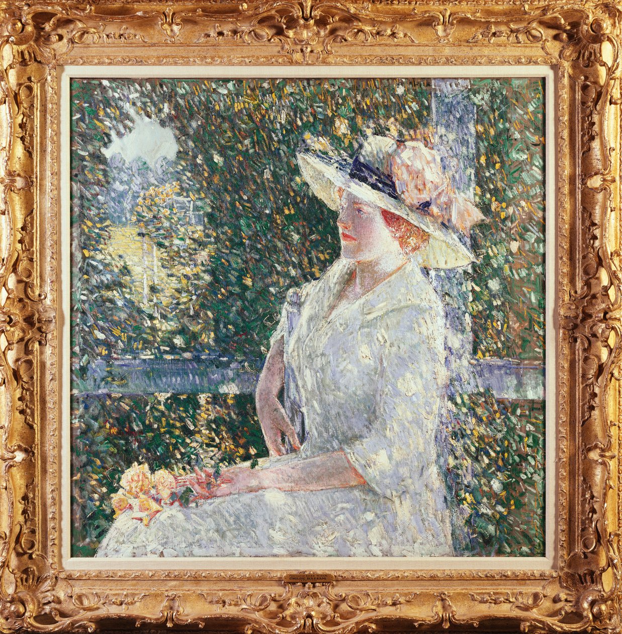 Muotokuva neiti Weiristä tekijältä Childe Frederick Hassam