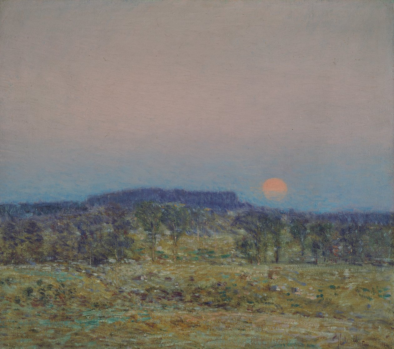 Syyskuun kuunnousu tekijältä Childe Frederick Hassam