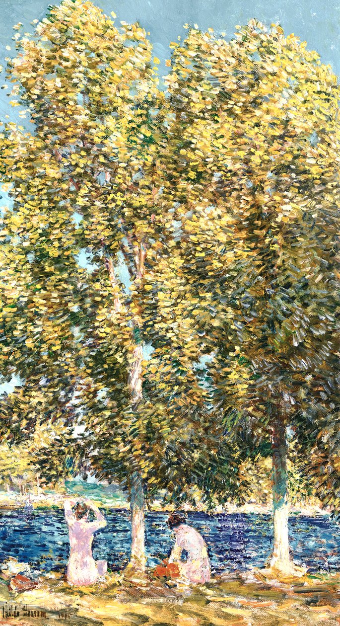 Uimarit tekijältä Childe Frederick Hassam