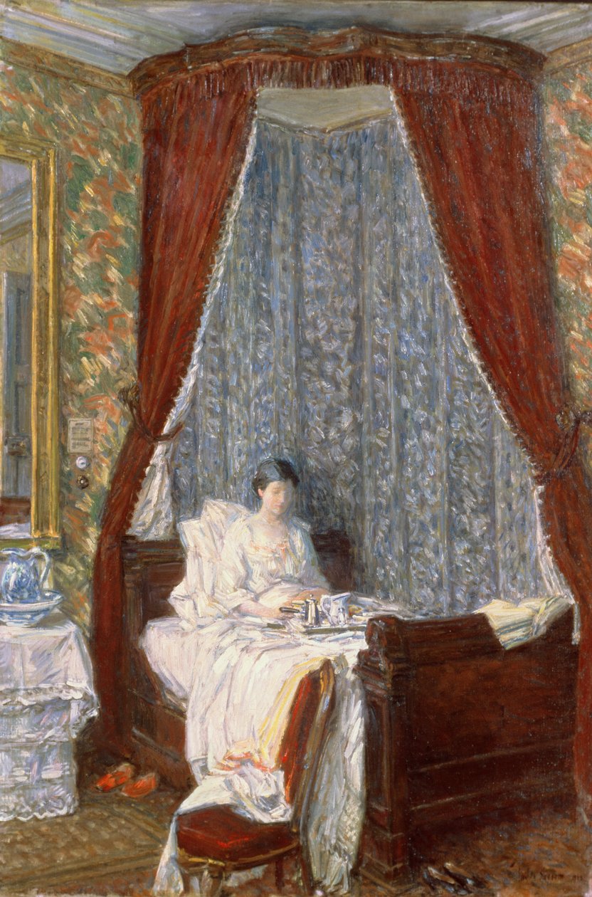 Ranskalainen aamiainen tekijältä Childe Frederick Hassam