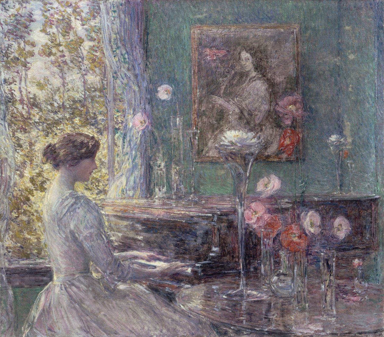 Improvisaatio, 1899 tekijältä Childe Hassam