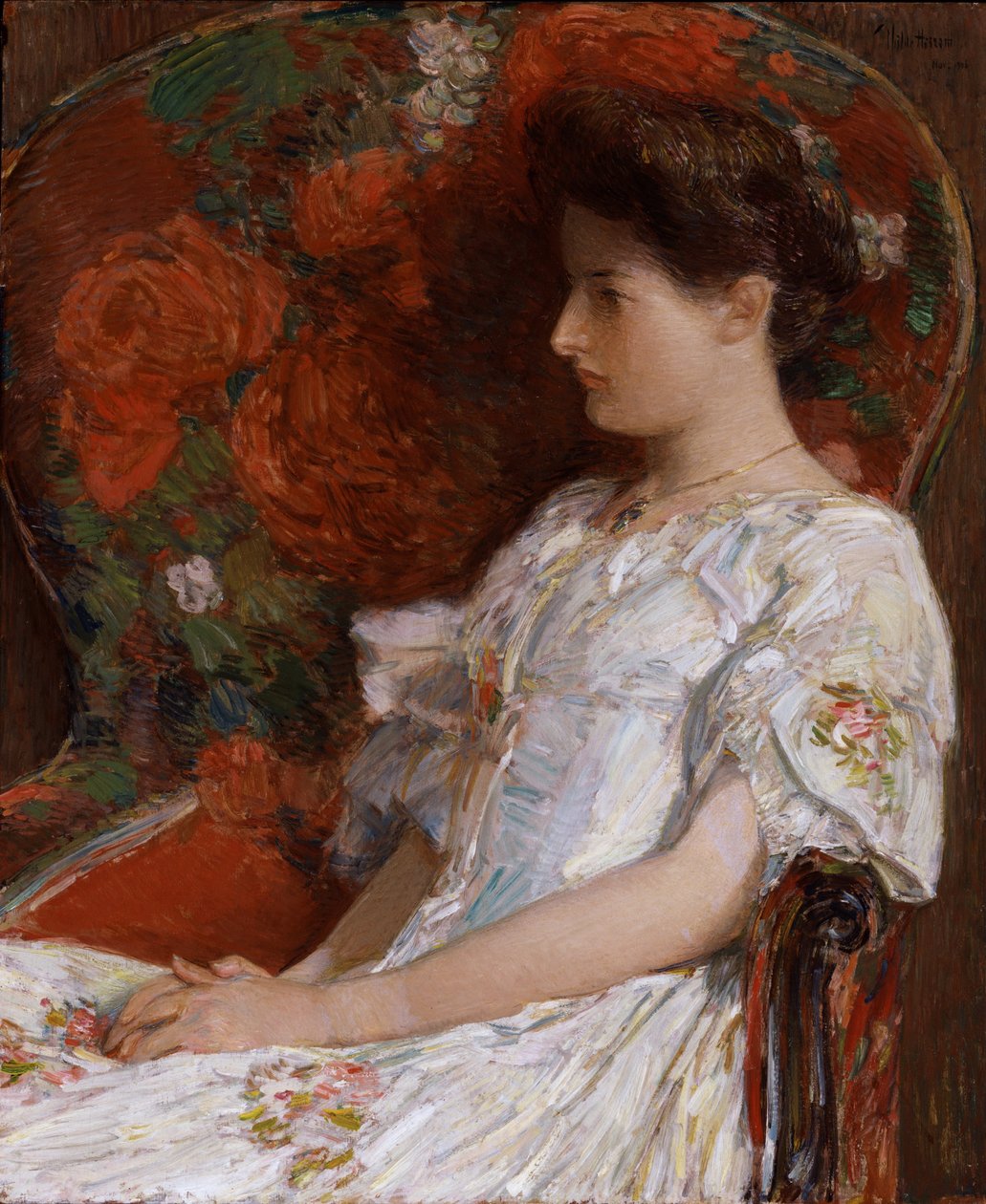 Viktoriaaninen tuoli, 1906 tekijältä Childe Hassam