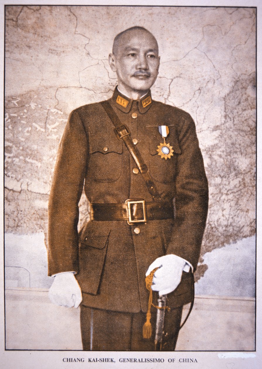Generalissimo Chiang Kai-shek (kuva) tekijältä Chinese Photographer