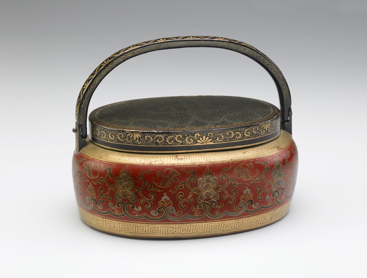 Lakattu käsienlämmitin, 1700-1800-luvun loppu tekijältä Chinese School