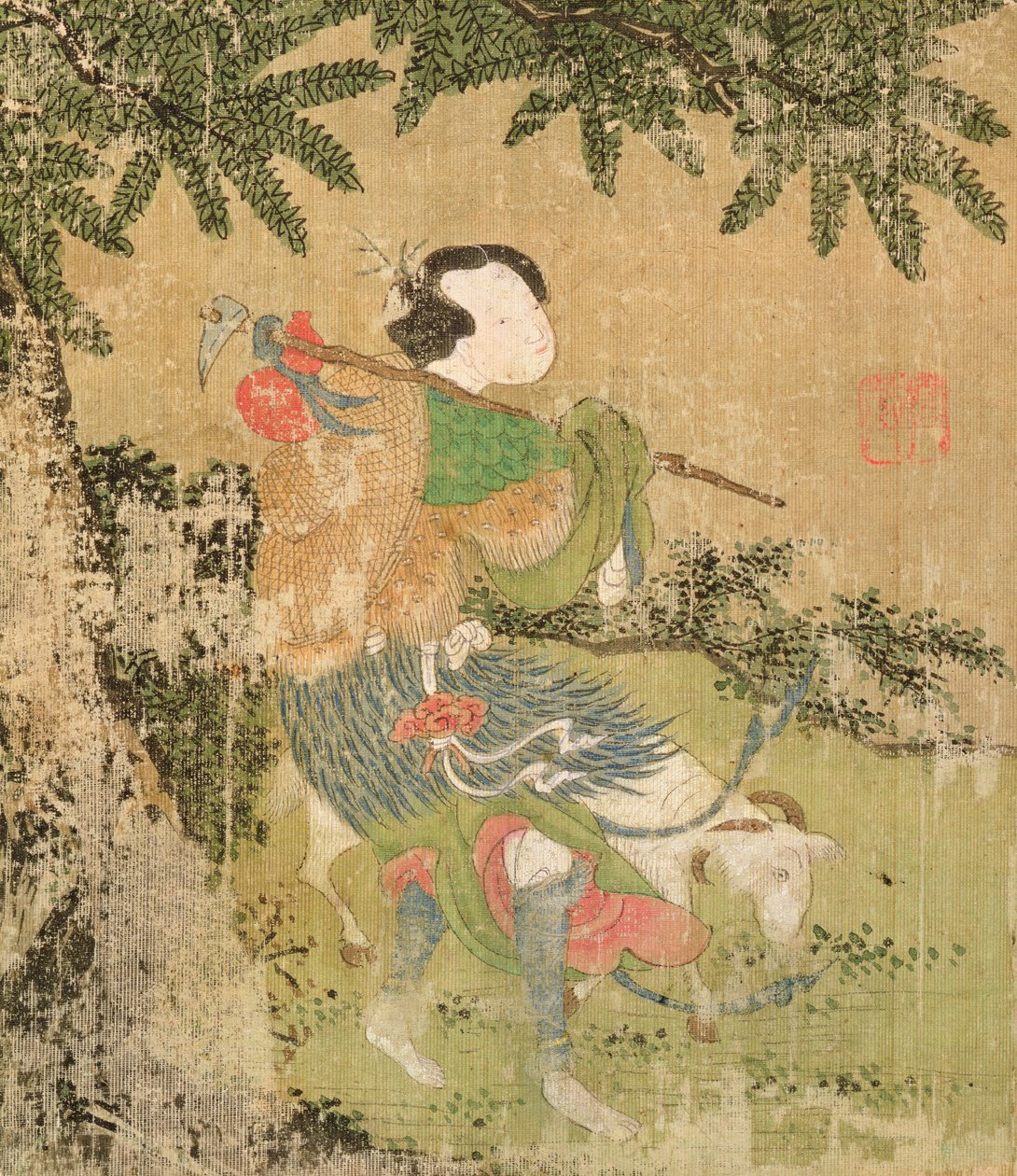 Traveller, 1700 (wc silkki) tekijältä Chinese School