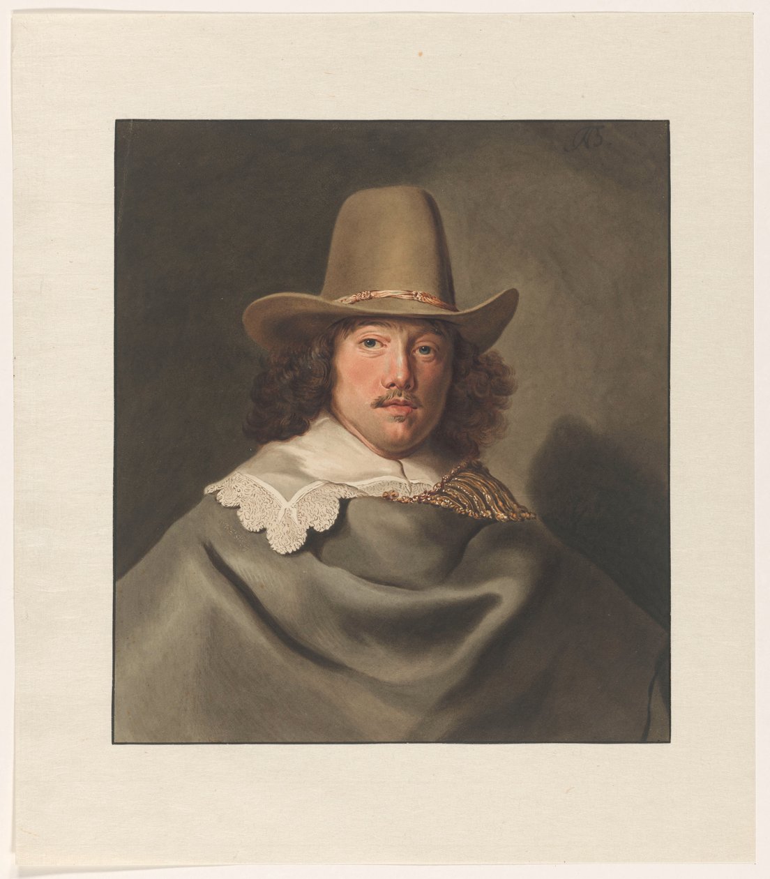 Abraham Veltersin muotokuva (1603-1690) tekijältä Christiaan Kramm