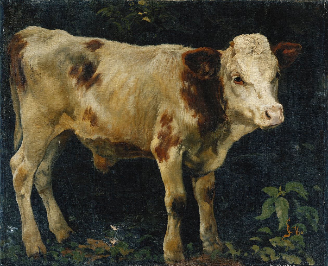 Härkävasikka, 1876 tekijältä Christian Eriksen Skredsvig
