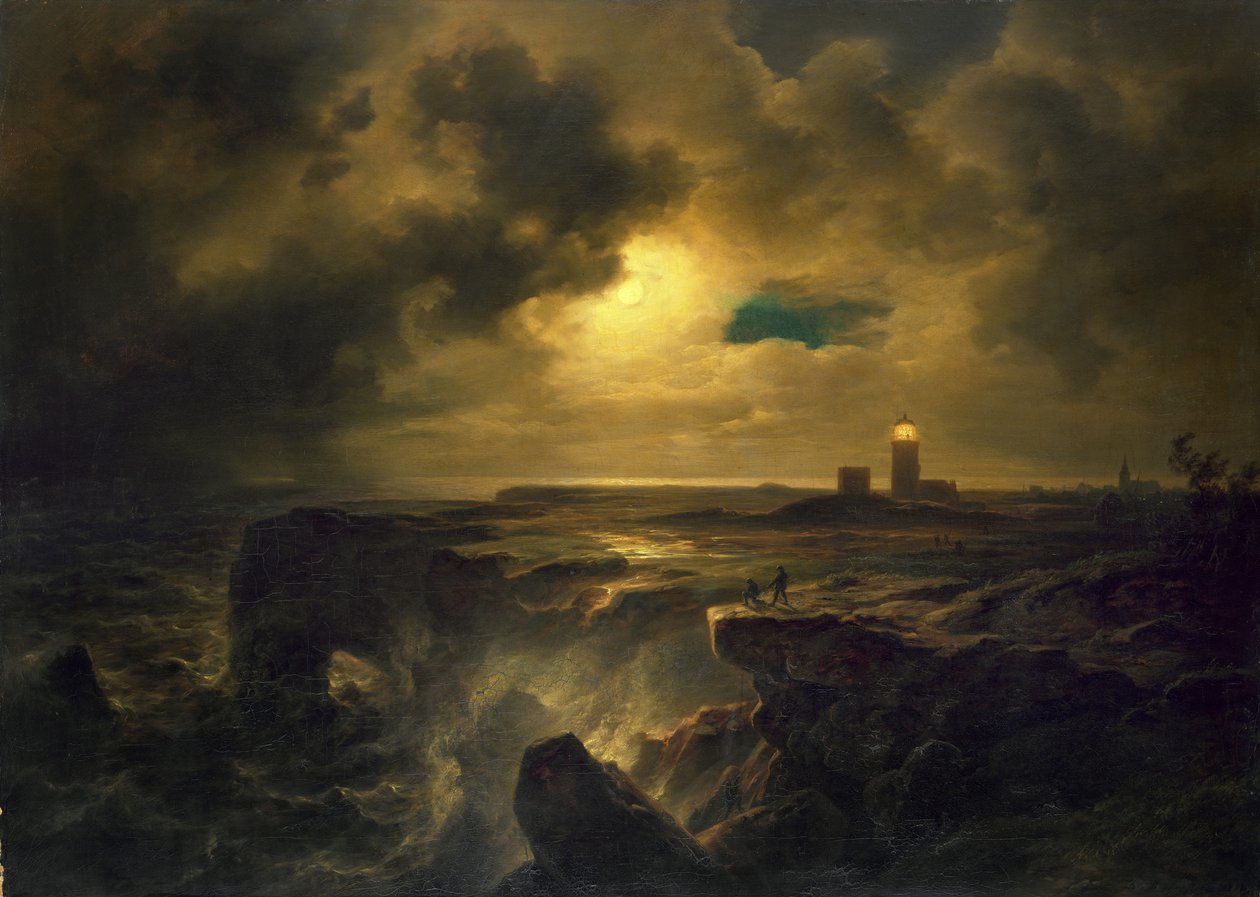 Helgoland kuunvalossa tekijältä Christian Ernst Bernhard Morgenstern