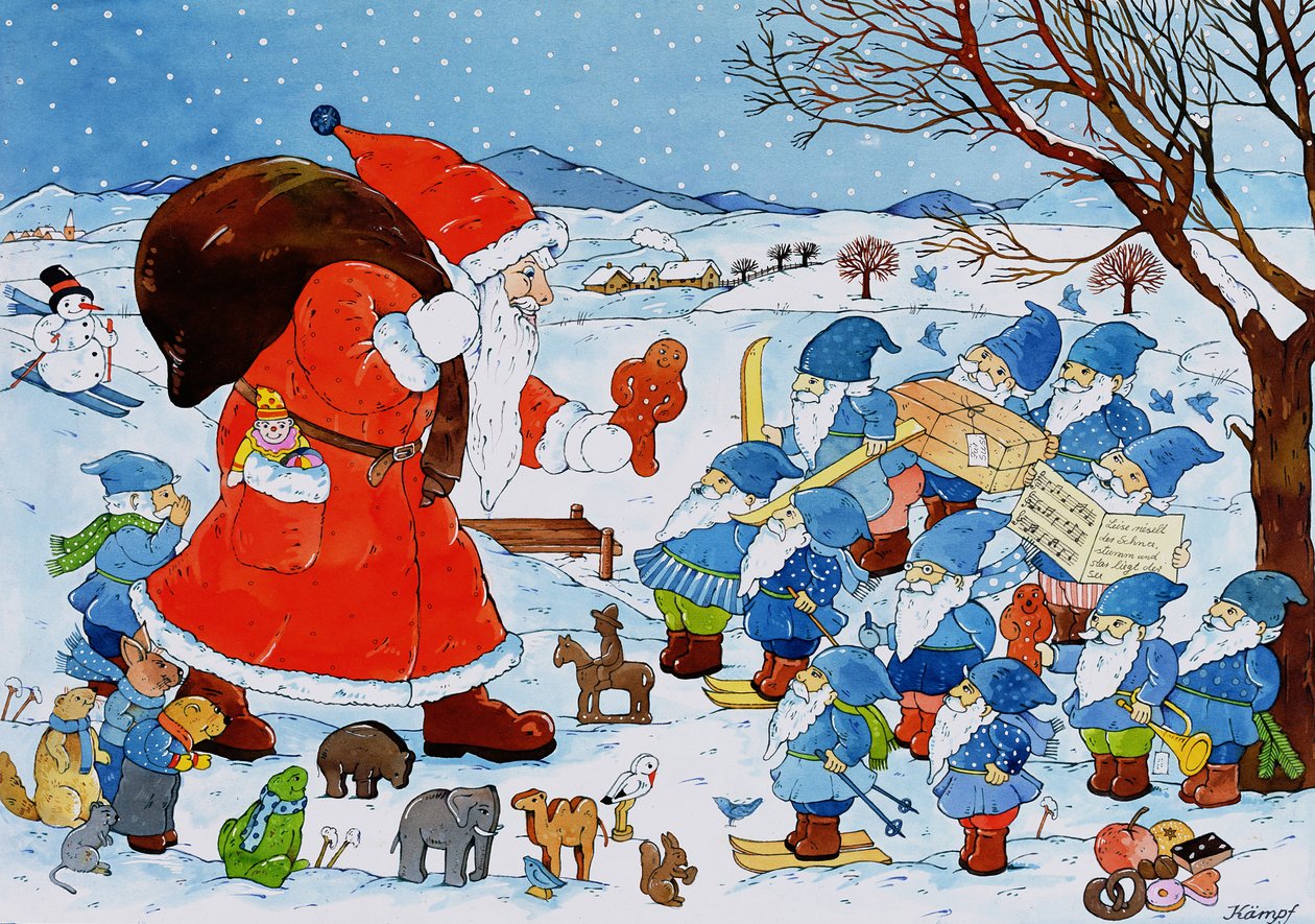 St. Nikolaus (wc paperilla) tekijältä Christian Kaempf