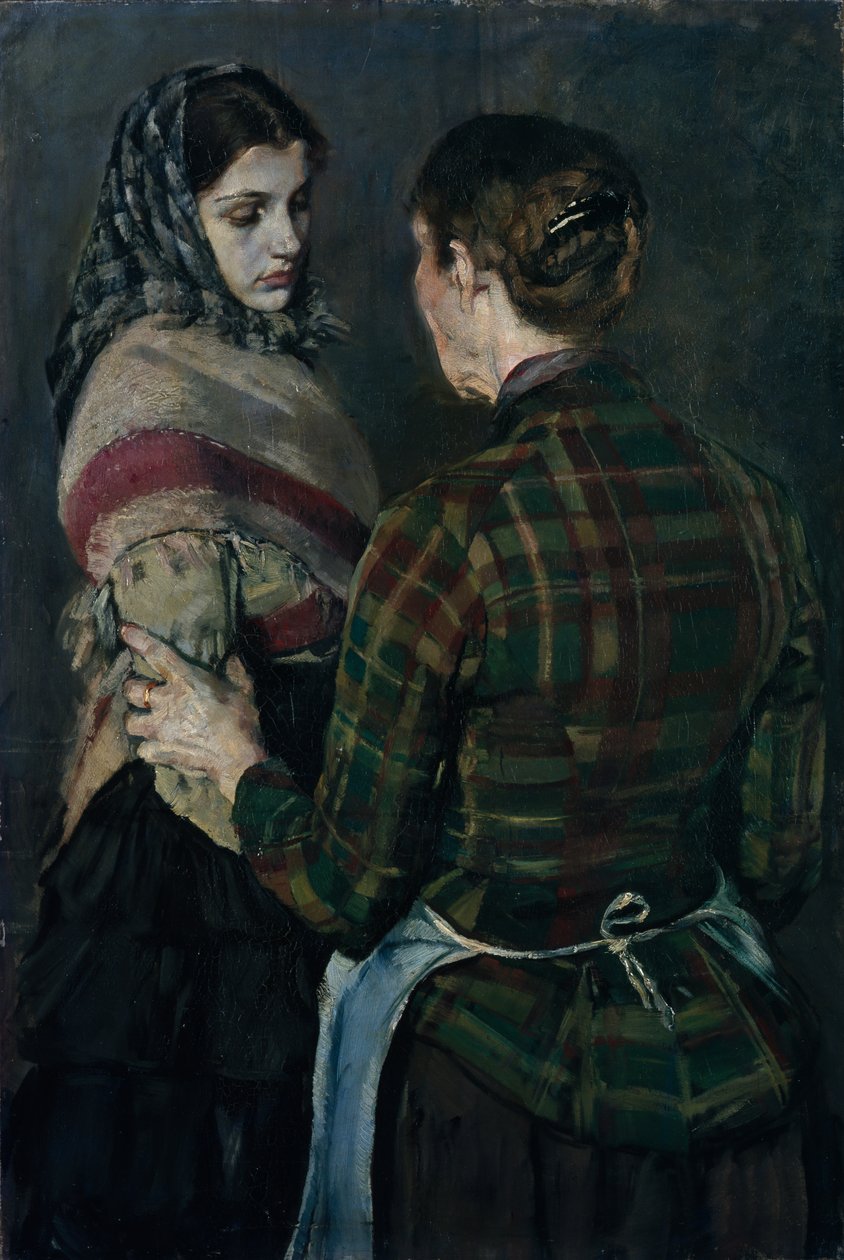 Varoitus (maalaus) tekijältä Christian Krohg