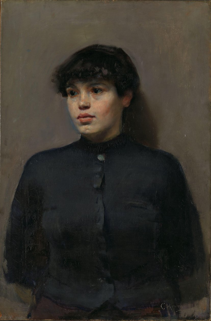 Portrait of Jossa tekijältä Christian Krohg