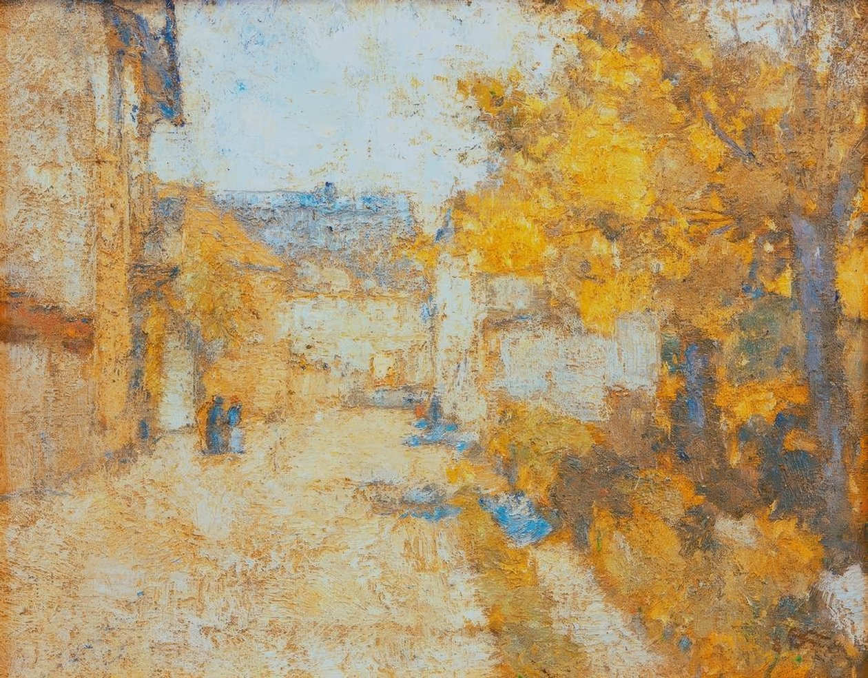 Straße Weimarissa (Gasse Ehringsdorfissa) tekijältä Christian Rohlfs