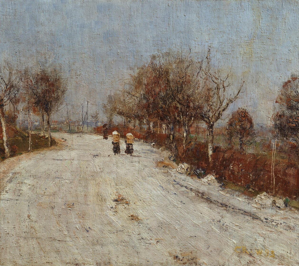 Tie Gelmerodaan, 1893 tekijältä Christian Rohlfs