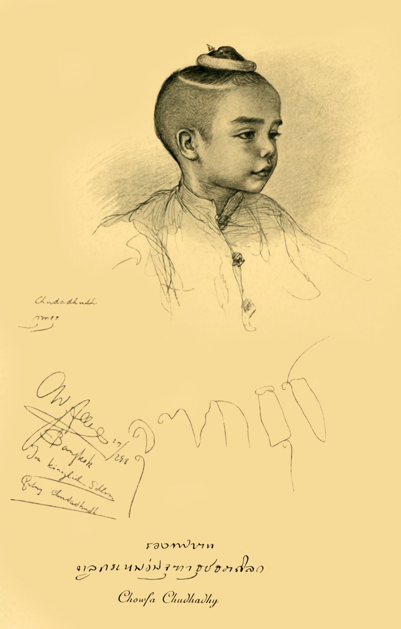 "Choufa Chhudhadhya", 1898. tekijältä Christian Wilhelm Allers