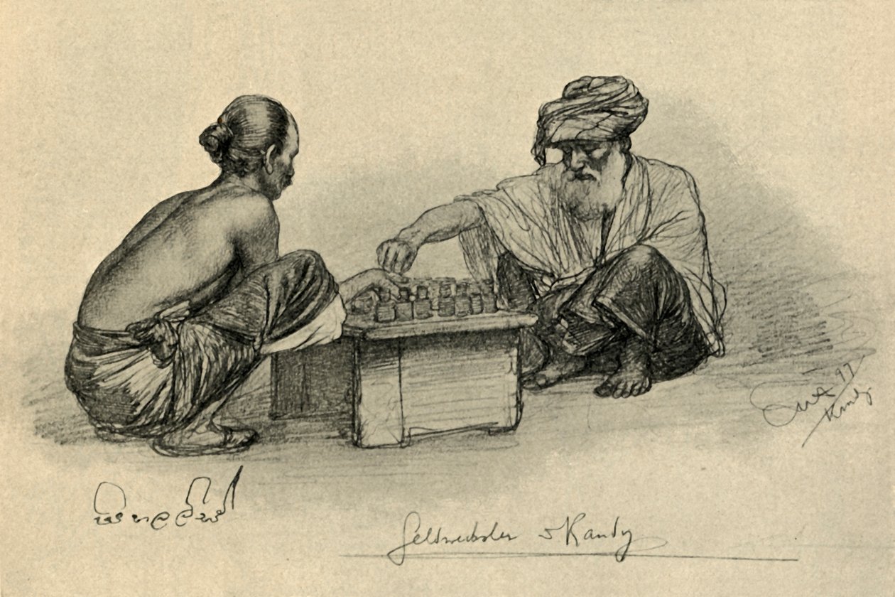 Money[lainanantaja], Kandy, Ceylon, 1898. tekijältä Christian Wilhelm Allers