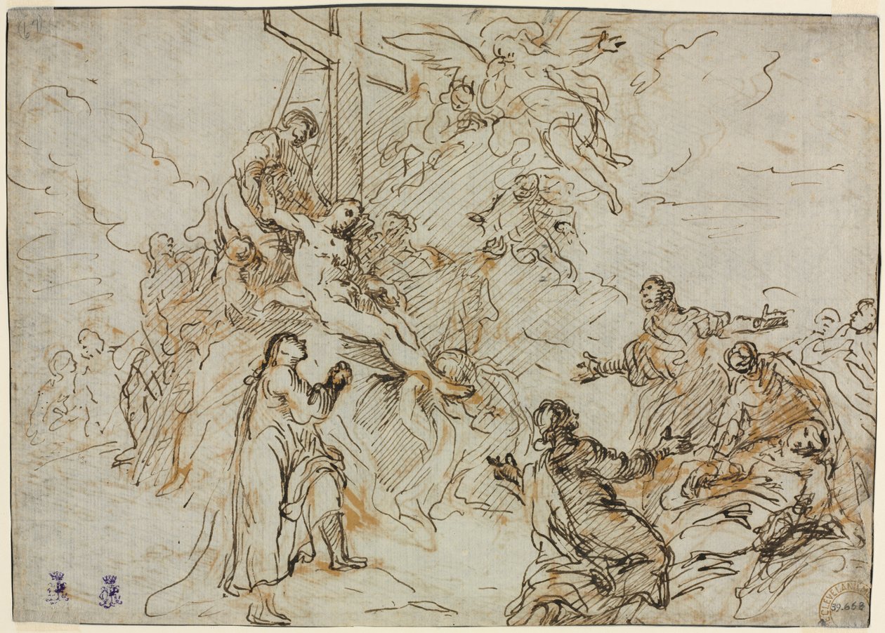 Deposition verso, 1700-luvun toinen puoli. tekijältä Christian Wink