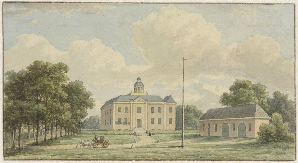 House De Cloese, lähellä Lochemia tekijältä Christianus Hendricus Hein