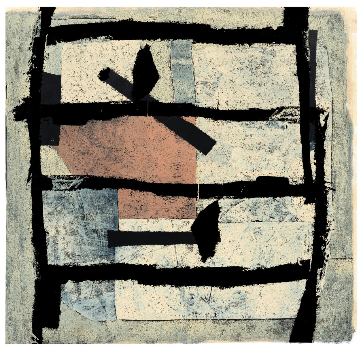 Penkki, 2023 (monoprint) tekijältä Christina Fedyk