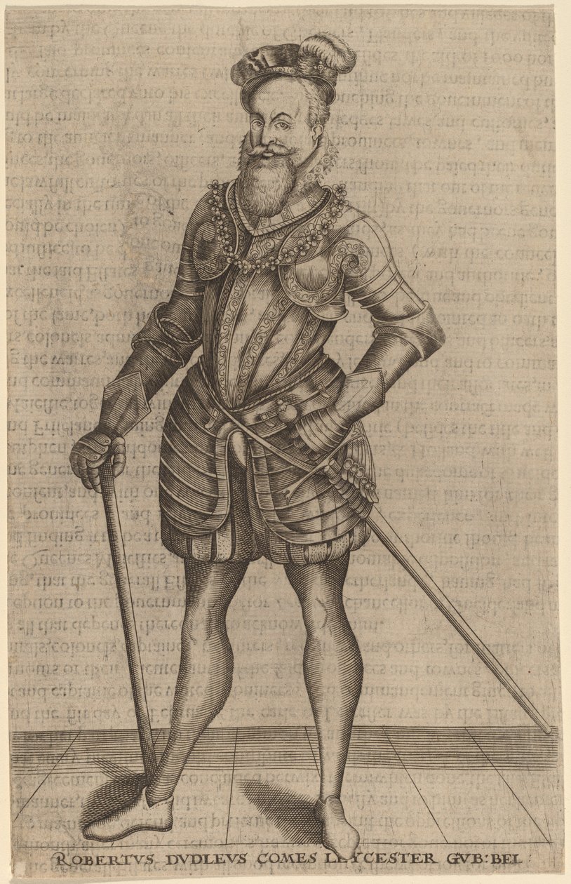 Robert Dudley, Leicesterin jaarli tekijältä Christoffel van Sichem I