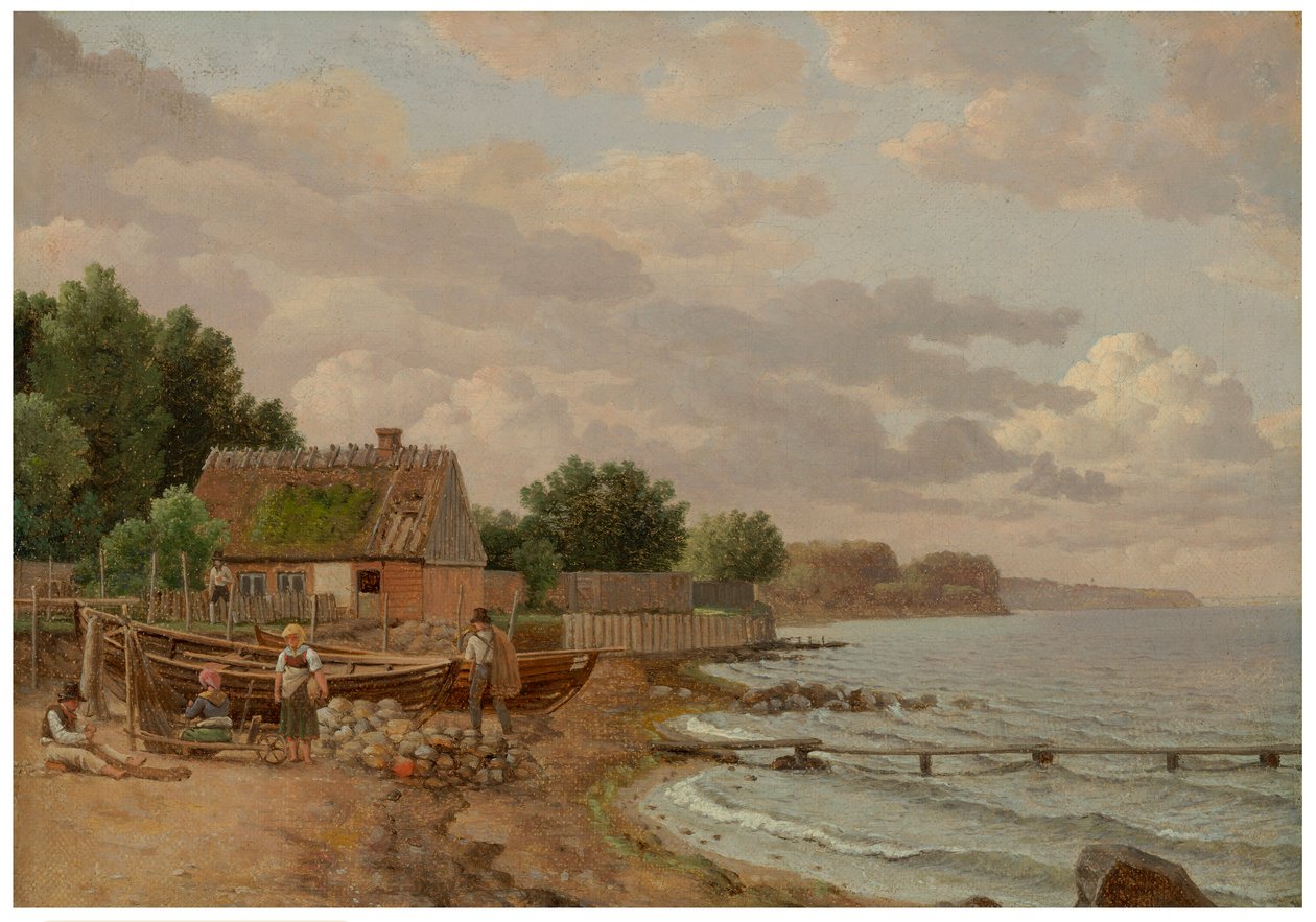 Näkymä Taarbaeckistä (Party from Taarbaeck) tekijältä Christoffer Wilhelm Eckersberg