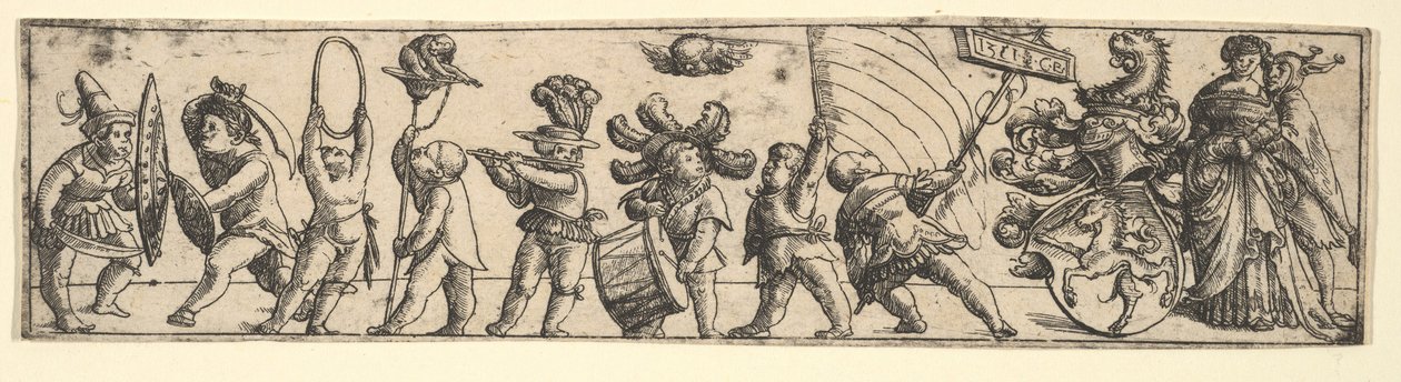 Friisi lasten kanssa, 1531. tekijältä Christoph Bockstorffer