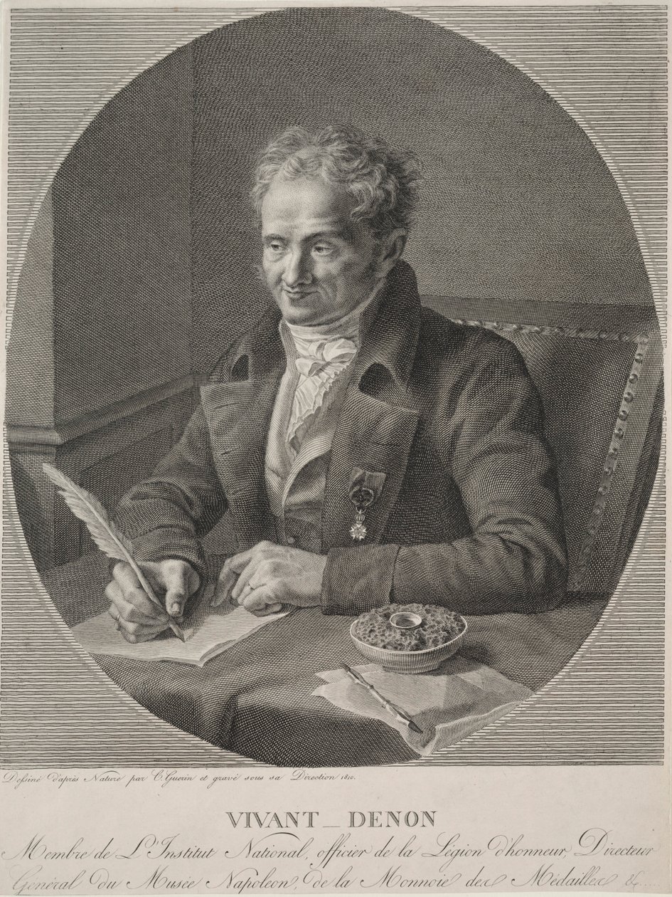 Dominique Vivant-Denon, 1810. tekijältä Christophe Guerin