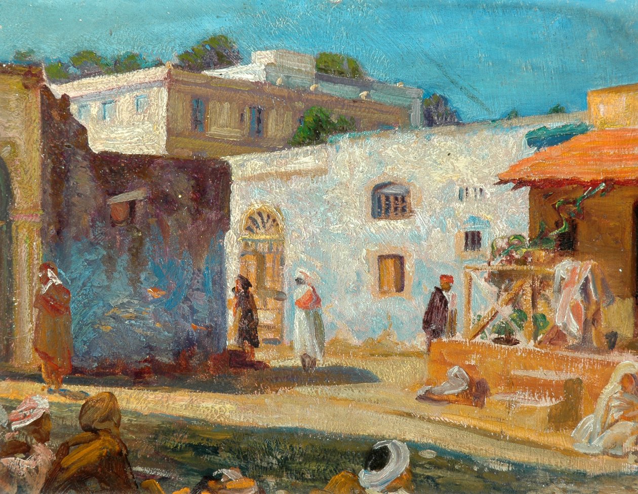 Katukohtaus Tangerissa, 1914 tekijältä Christopher Williams