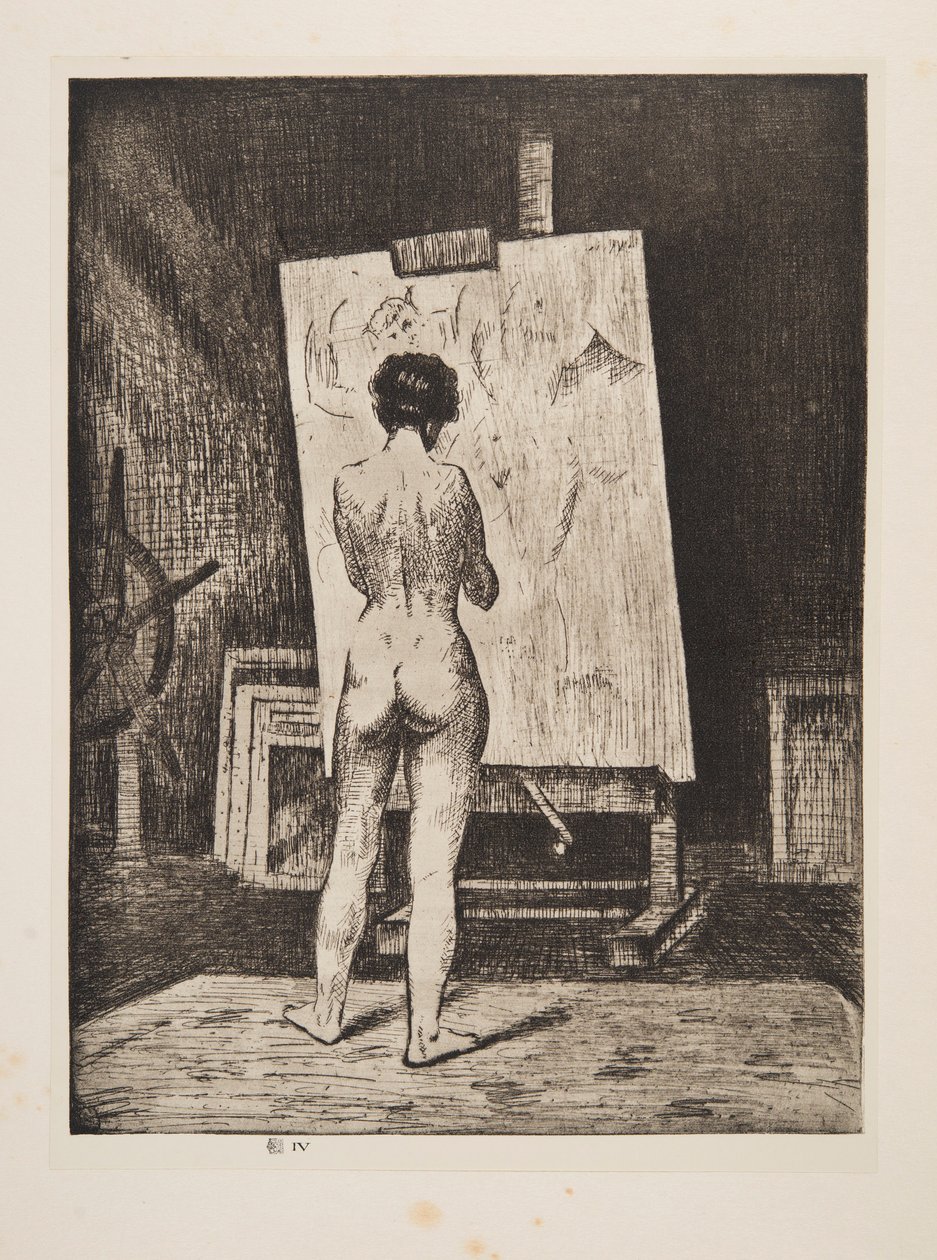 The Connoisseur, pubi. 1922. tekijältä Christopher Richard Wynne Nevinson