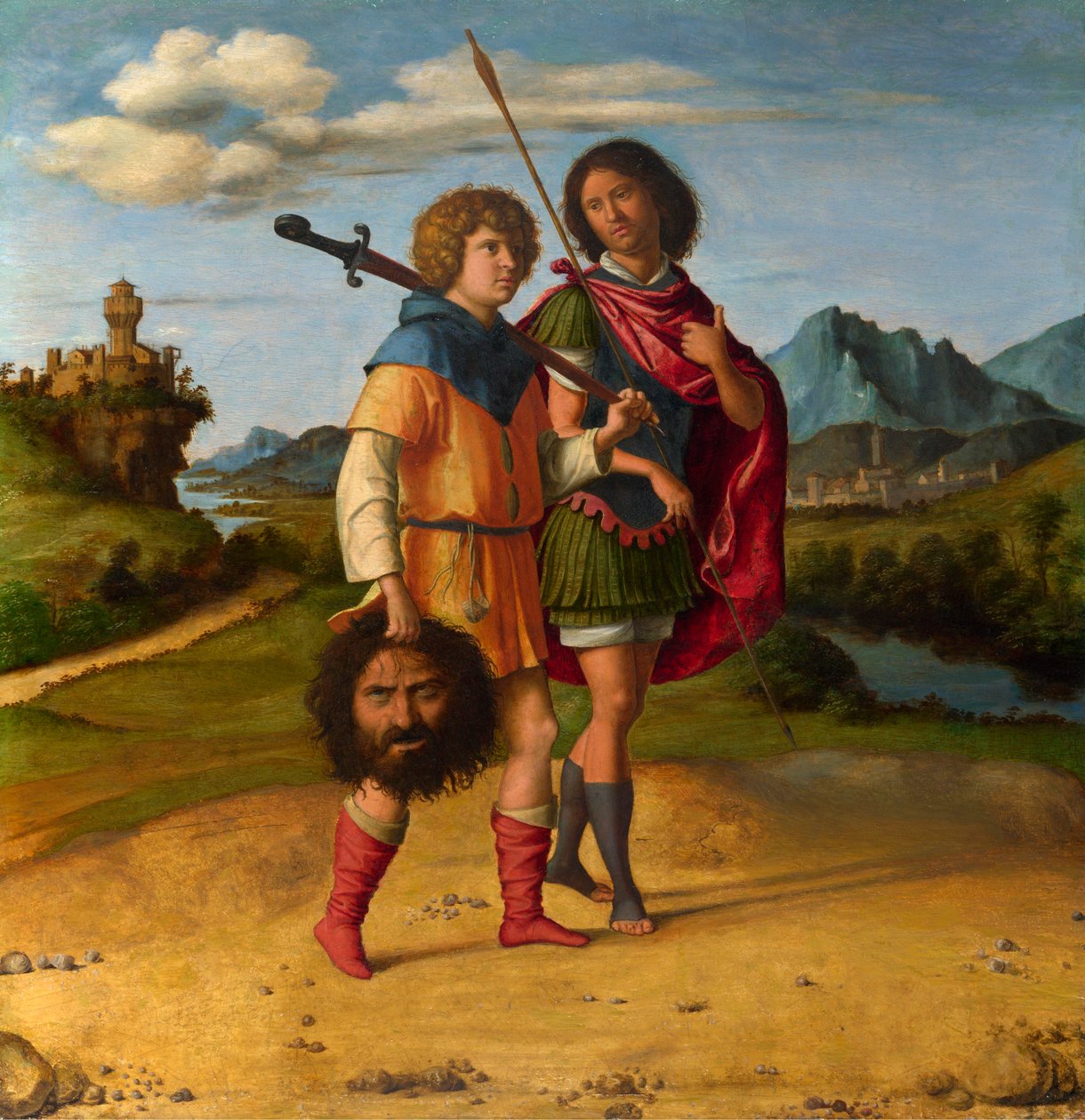 David ja Jonathan tekijältä Cima da Conegliano