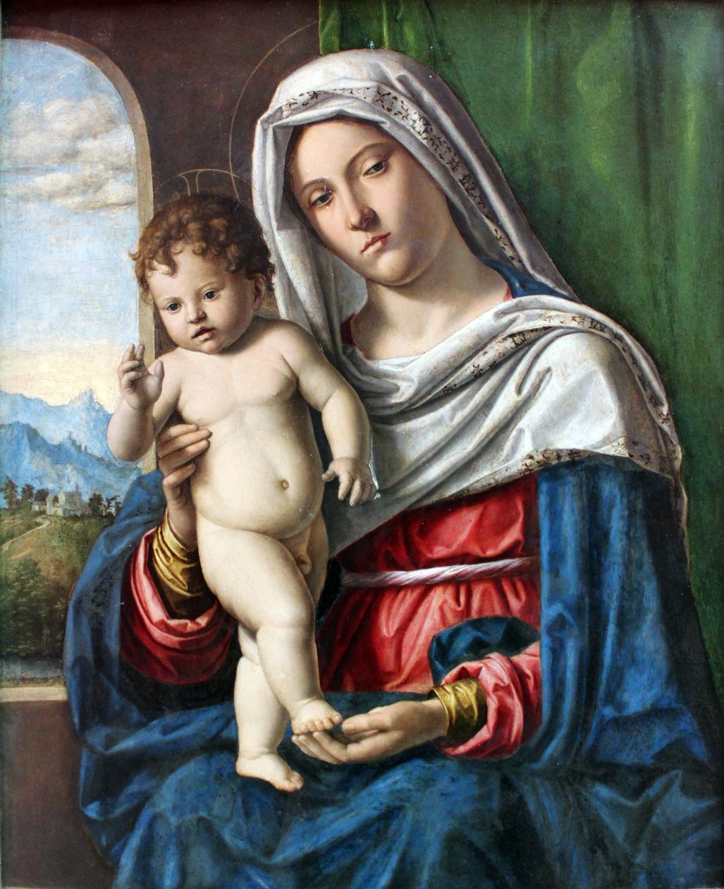 Madonna ja lapsi tekijältä Cima da Conegliano