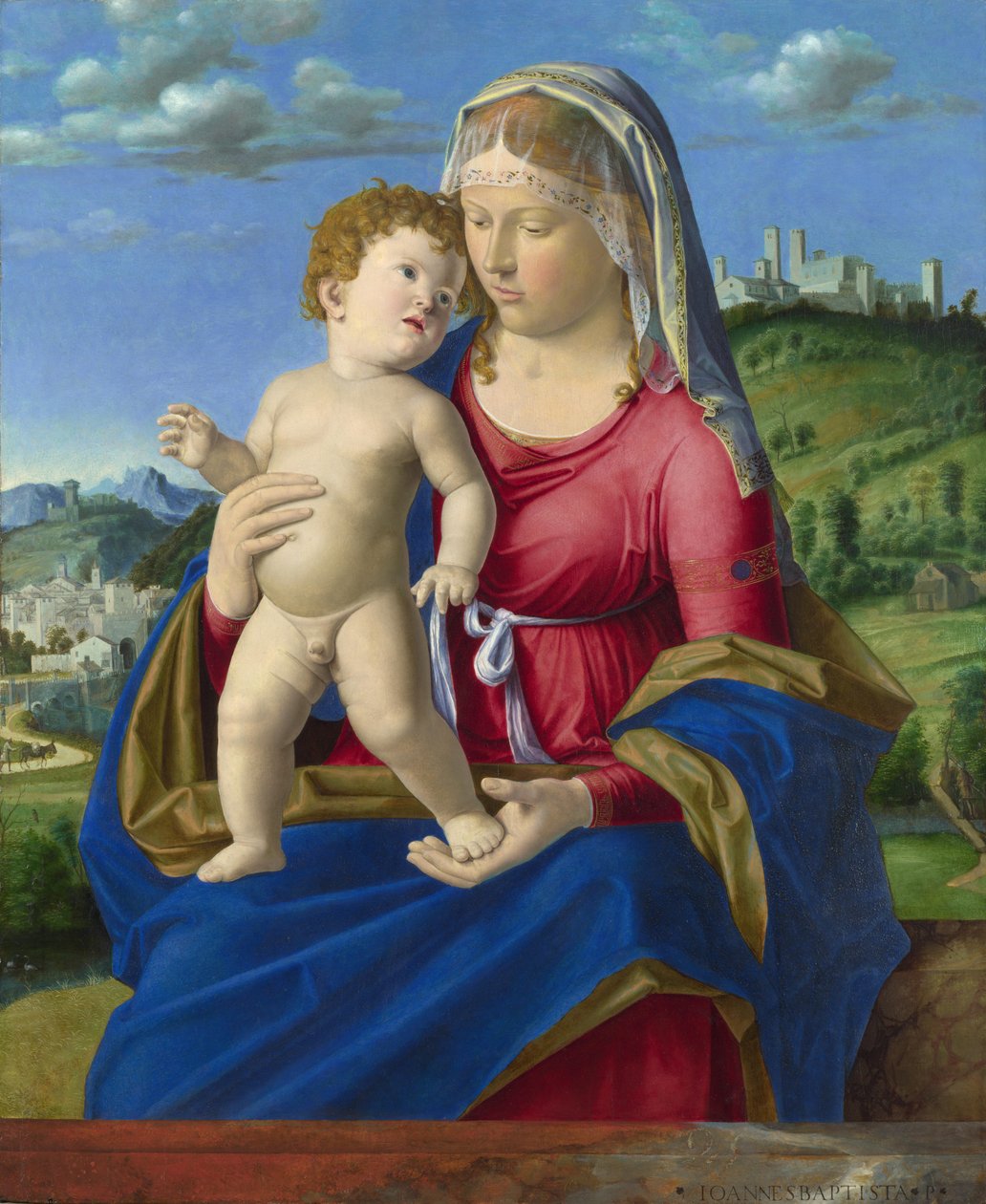 Neitsyt ja lapsi tekijältä Cima da Conegliano