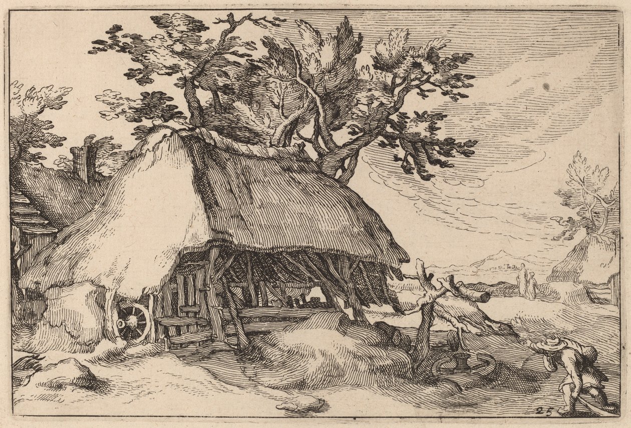 Lapsi tekijältä Claes Jansz Visscher after Abraham Bloemaert after Boëtius Adams Bolswert
